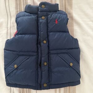 Ralph Lauren Navy Blue Kids Vest